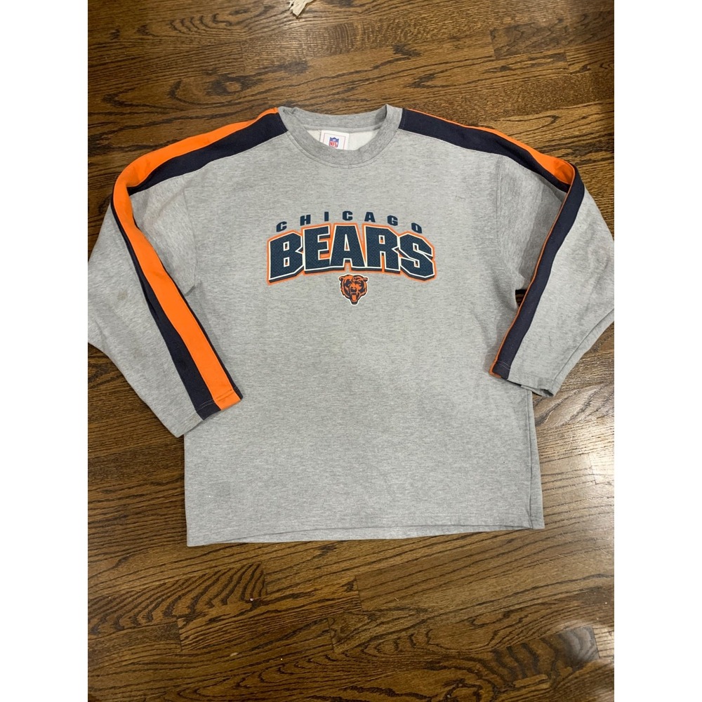 Vintage NFL Chicago Bears Gray Crewneck Pullover Men's XL USA